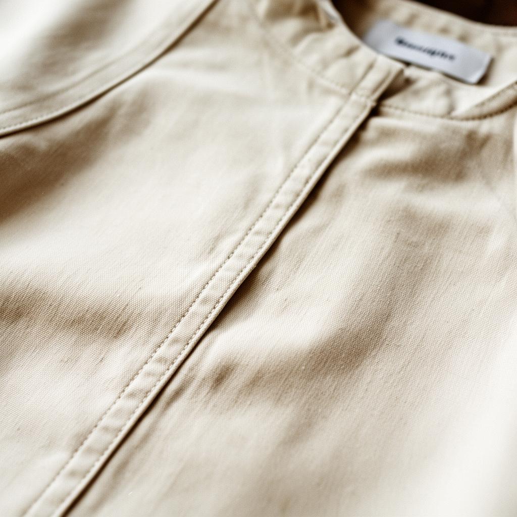 Fabric and stitch detail
